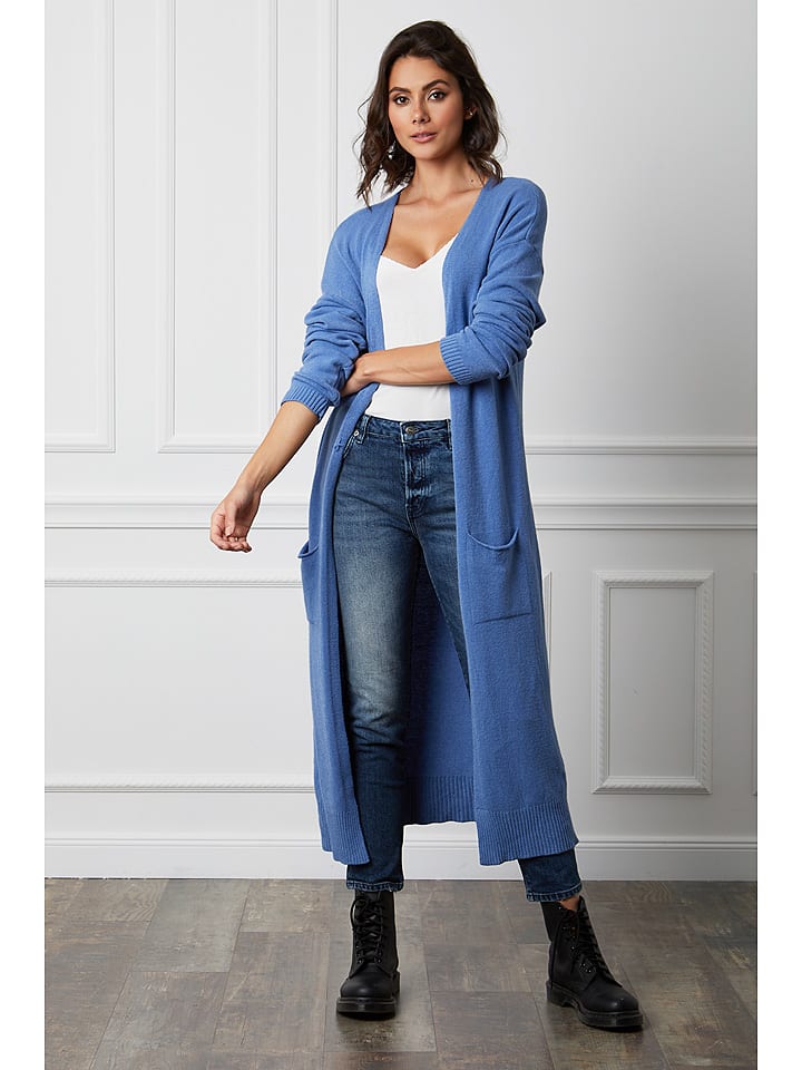 Joséfine Kardigan "Balle" w kolorze niebieskim rozmiar: S