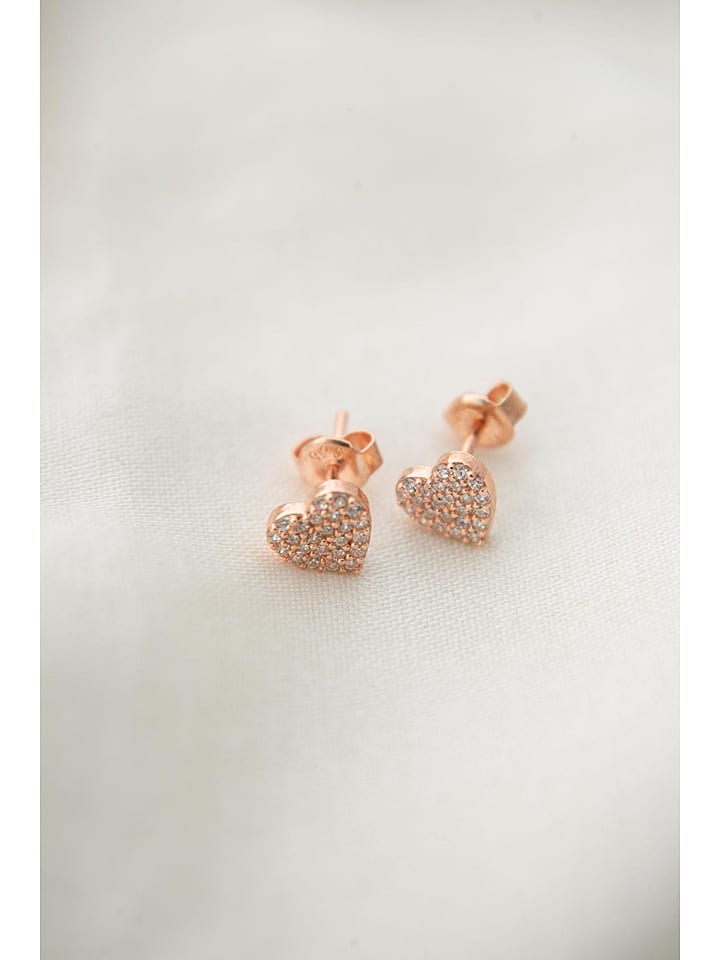 Lodie Silver Srebrne kolczyki-wkrętki z cyrkoniami rozmiar: onesize