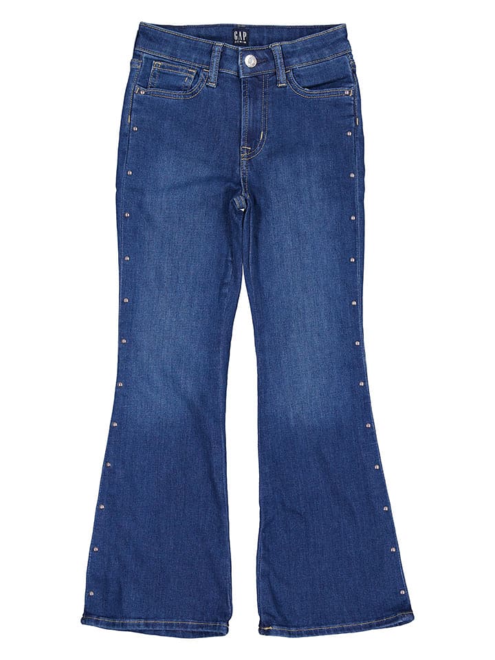 GAP Dżinsy - Regular fit - w kolorze granatowym rozmiar: 110