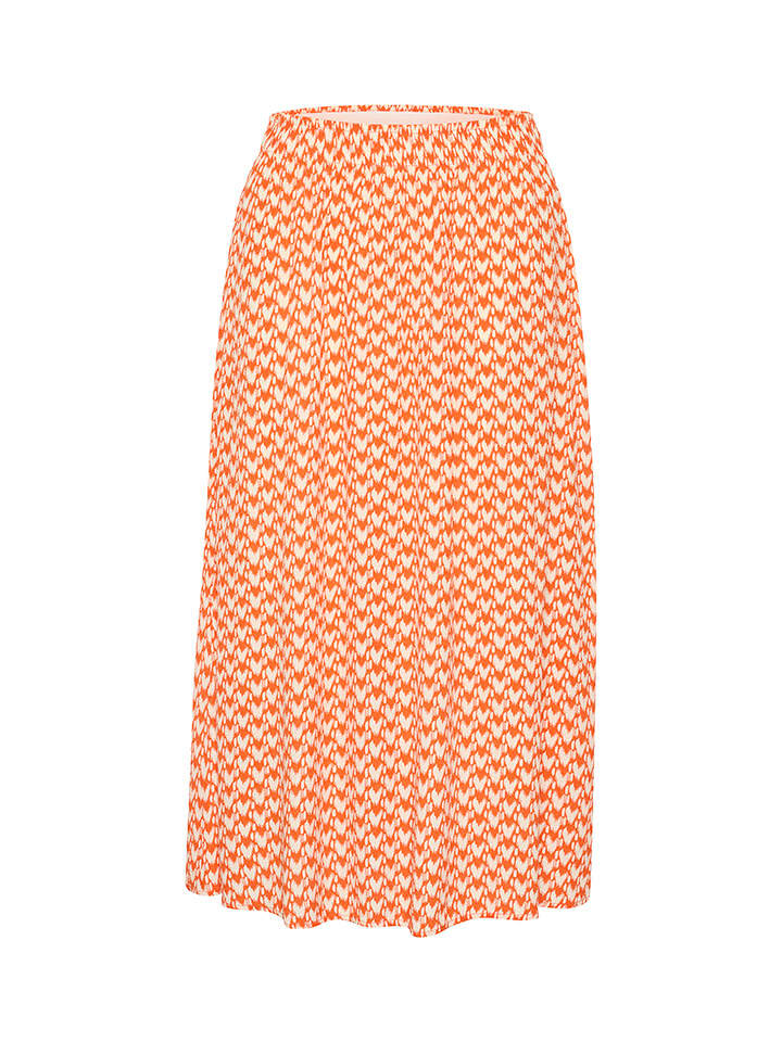 SAINT TROPEZ Spódnica w kolorze pomarańczowym rozmiar: XS