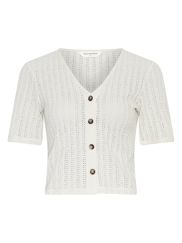 MOSS COPENHAGEN Bluzka w kolorze białym rozmiar: XL