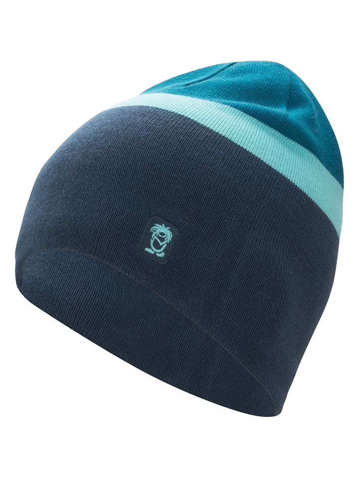 Trollkids Czapka beanie "Nordland" w kolorze turkusowym rozmiar: 48-52 cm
