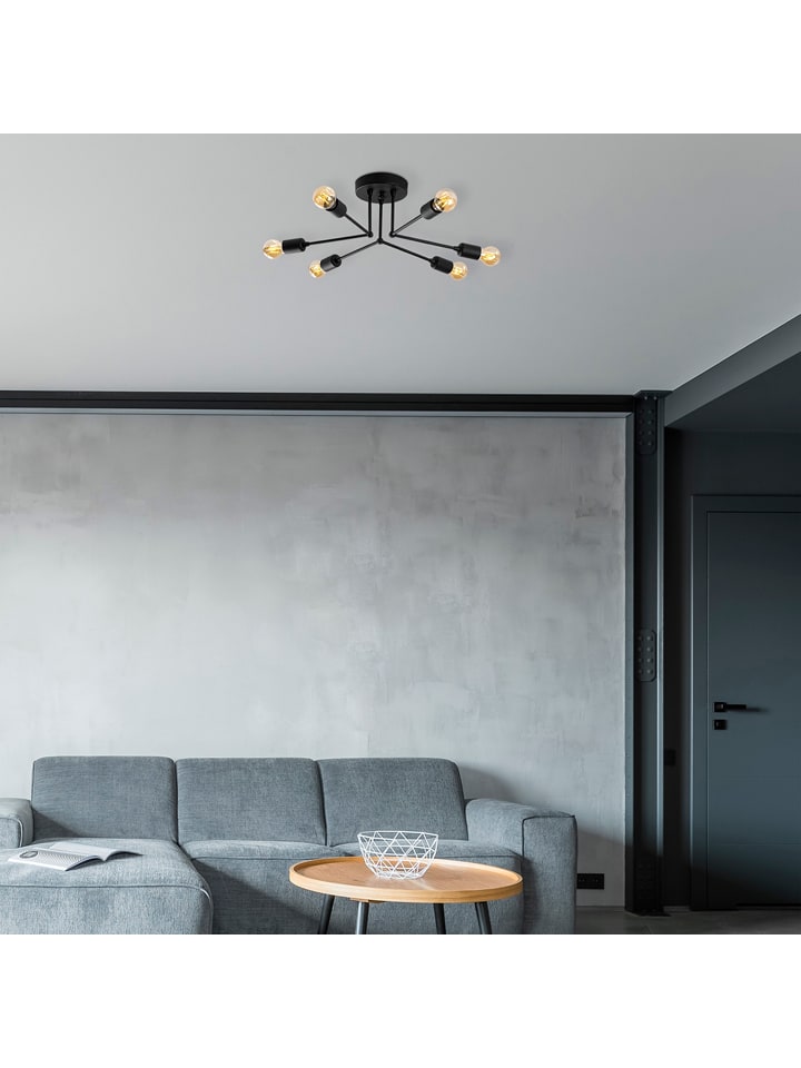 Opviq Lampa sufitowa "Sparrow" w kolorze czarnym - Ø 60 cm rozmiar: onesize