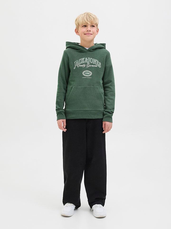 JACK & JONES Junior Bluza "Ari" w kolorze zielonym rozmiar: 176