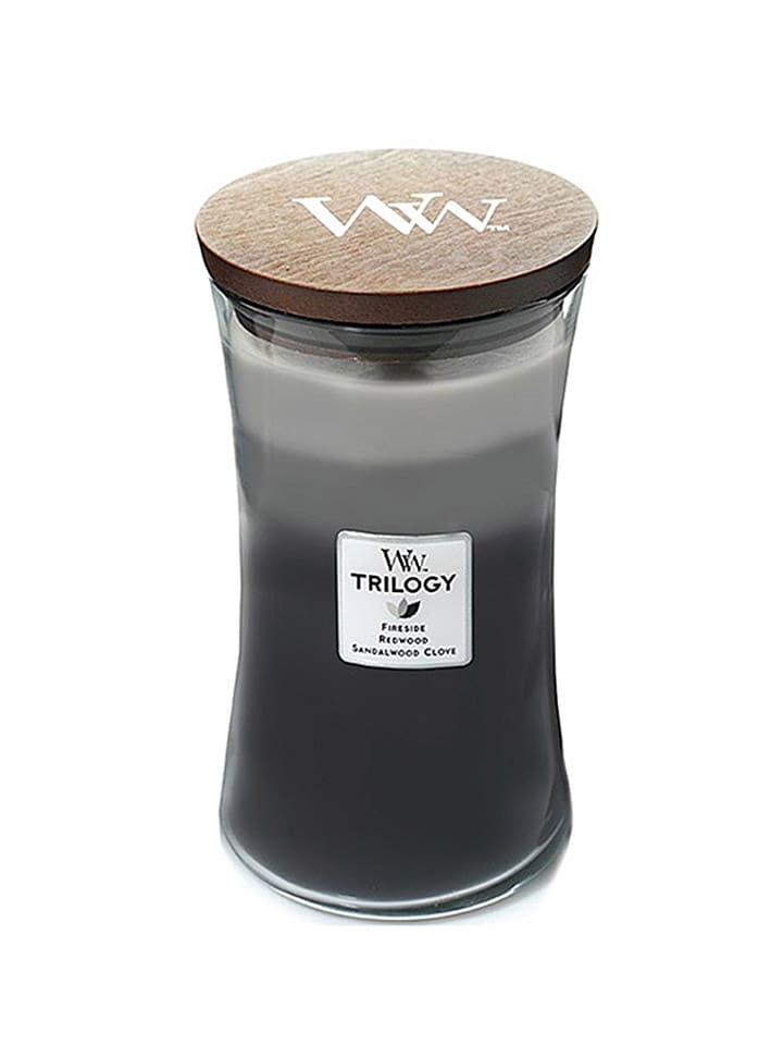 WoodWick Świeca zapachowa "Trilogy - Warm Woods" - 609,5 g rozmiar: onesize