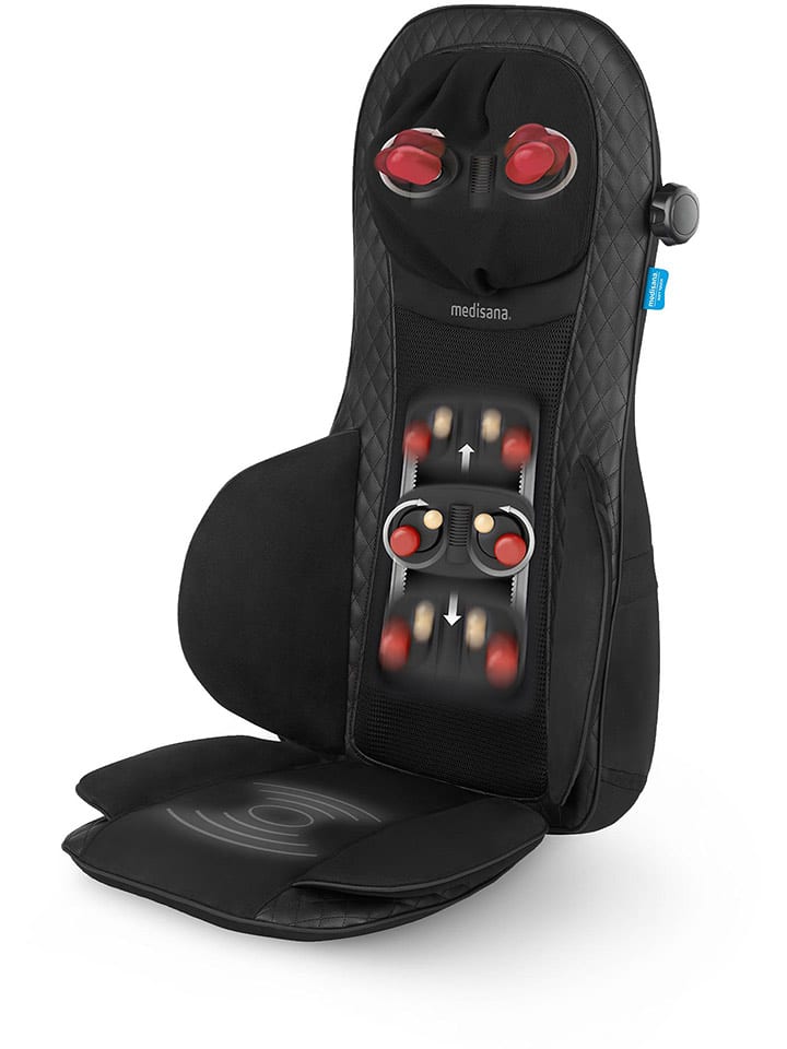 Medisana Mata masująca Shiatsu ''MCG 820 GEL Komfort'' w kolorze czarnym na fotel rozmiar: onesize