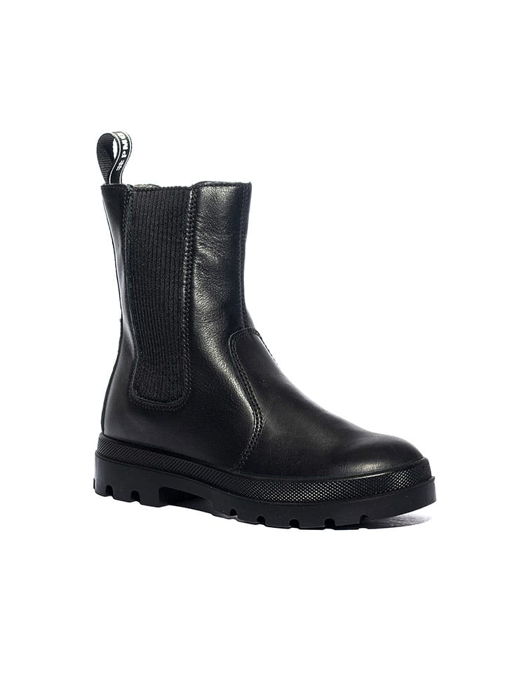 Primigi Skórzane sztyblety w kolorze czarnym rozmiar: 39