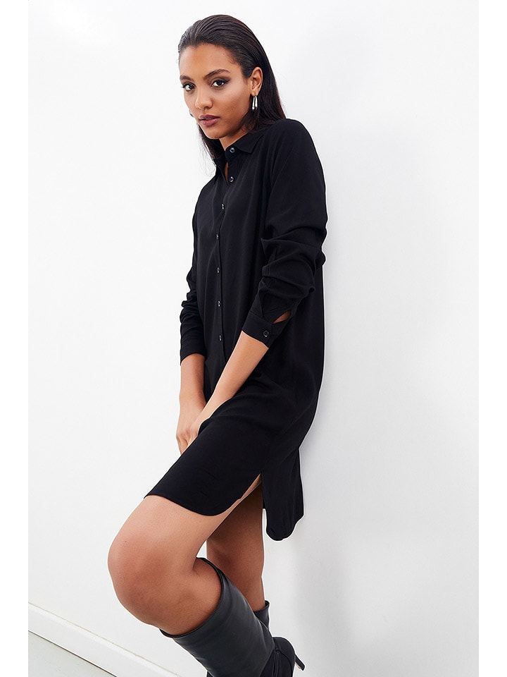 Milan Kiss Sukienka w kolorze czarnym rozmiar: S