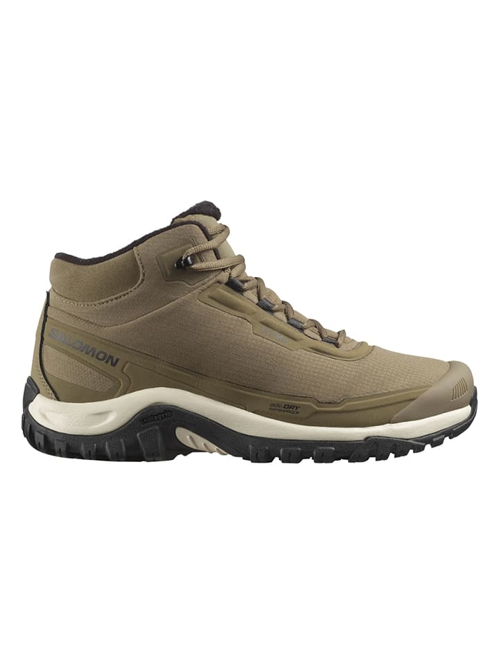 SALOMON Buty trekkingowe "Shelter" w kolorze khaki rozmiar: 44