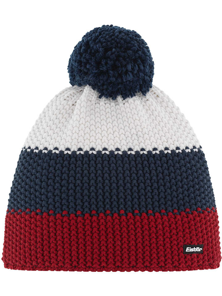 Eisbär Czapka "Star" w kolorze granatowo-biało-czerwonym rozmiar: onesize