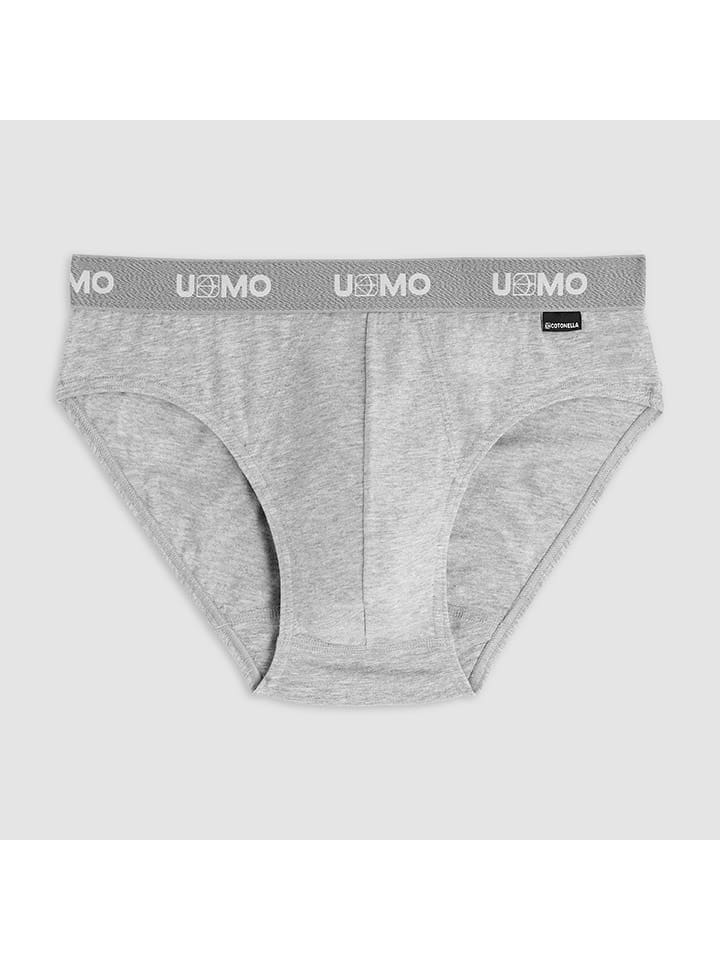 COTONELLA Slipy w kolorze szarym rozmiar: S