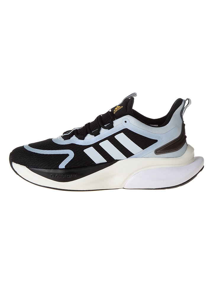 adidas Sneakersy "AlphaBounce +" w kolorze błękitno-czarnym rozmiar: 43 1/3