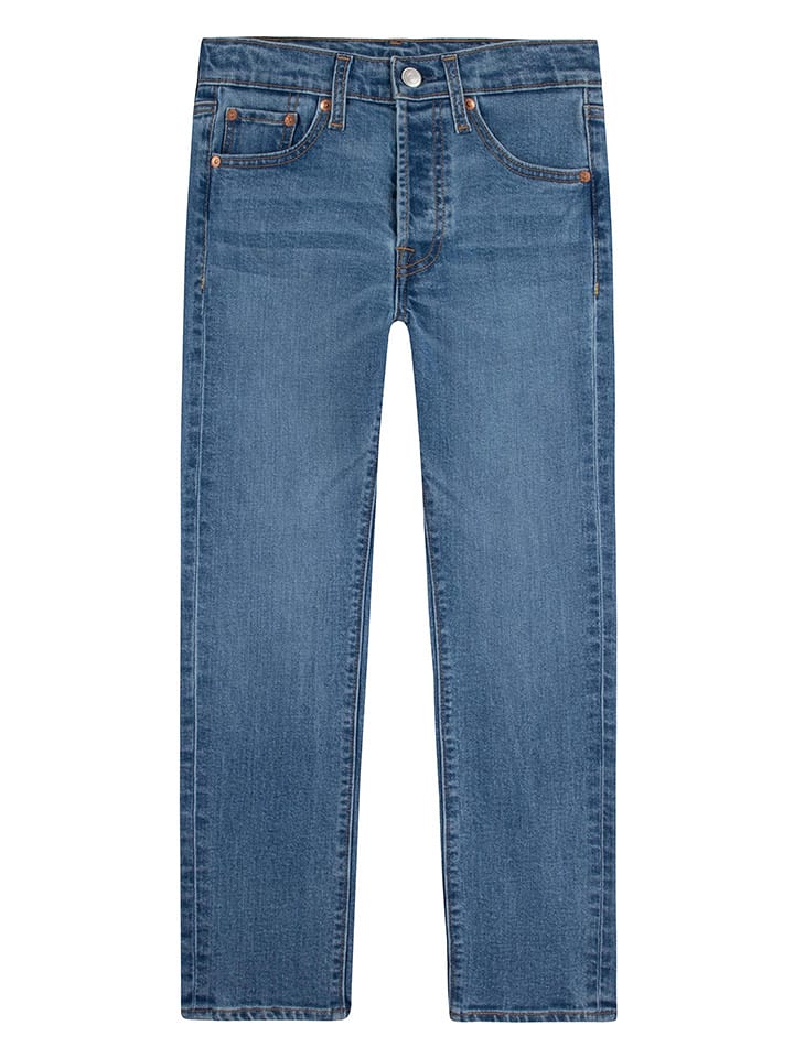Levi's Kids Dżinsy "501" w kolorze niebieskim rozmiar: 152