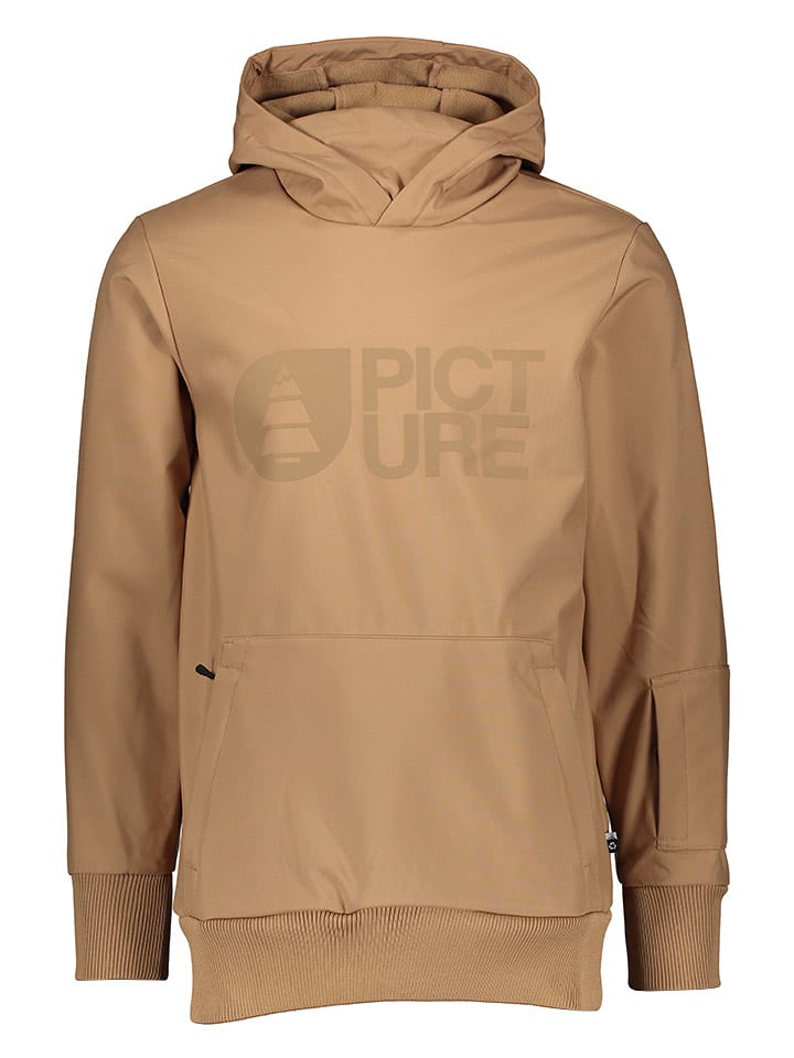 PICTURE Kurtka narciarska "Parker" w kolorze jasnobrązowym rozmiar: XS