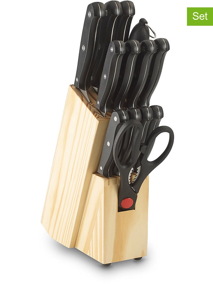 Echtwerk 14-częściowy zestaw "Basic" w kolorze czarno-beżowym rozmiar: onesize