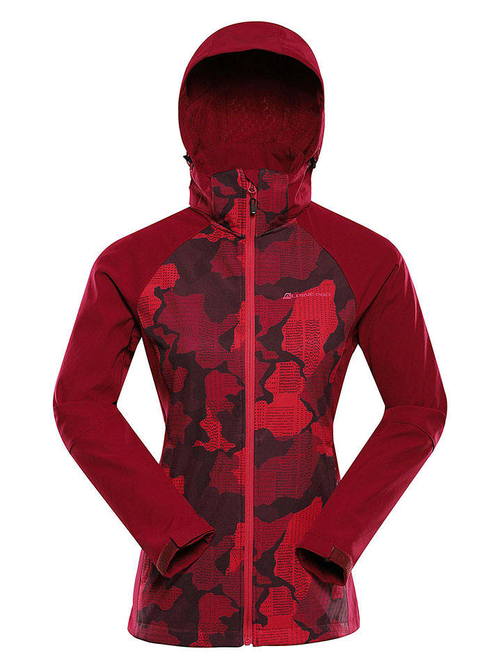Alpine Pro Kurtka softshellowa w kolorze czerwonym rozmiar: M/L