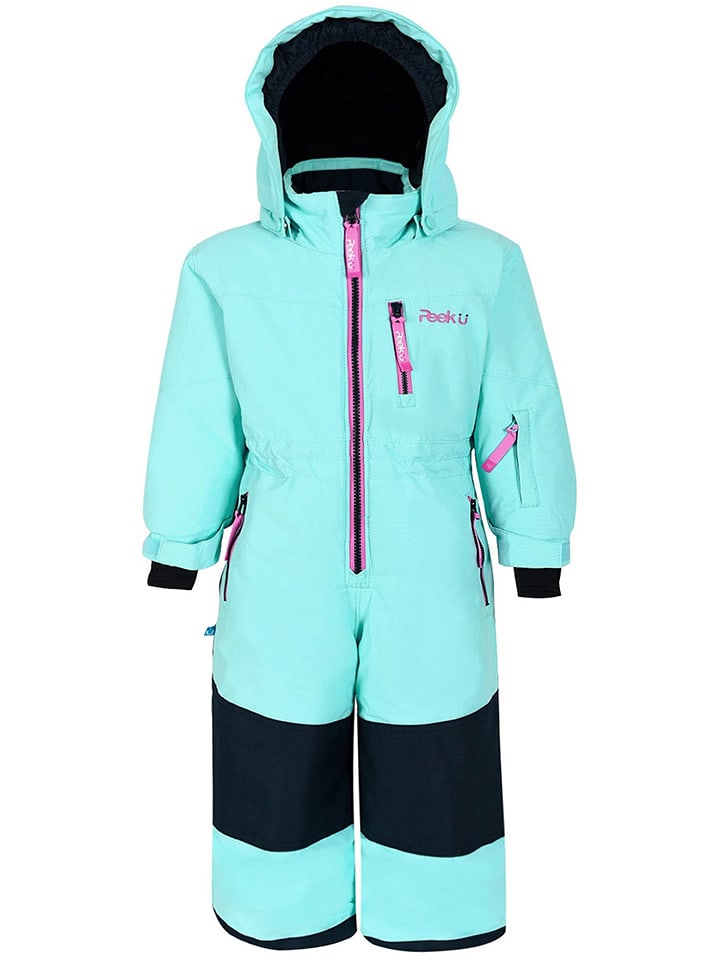Peek U Kombinezon zimowy "Chandra" w kolorze turkusowym rozmiar: 116