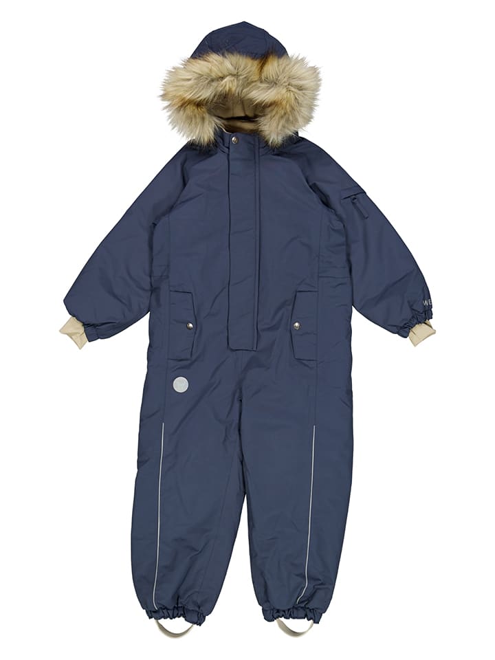Wheat Kombinezon zimowy "Moe" w kolorze granatowym rozmiar: 110