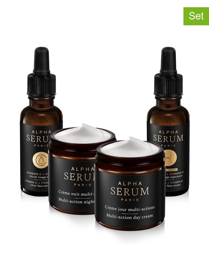 Alphasérum 4-częściowy zestaw do pielęgnacji twarzy rozmiar: onesize