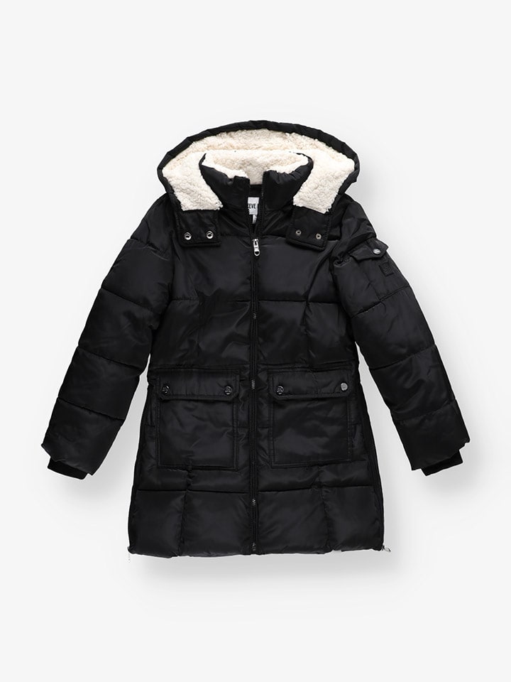 Steve Madden Płaszcz zimowy w kolorze czarnym rozmiar: 158/164