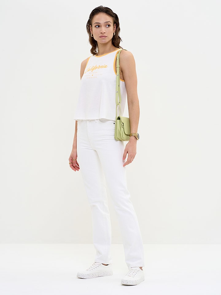 BIG STAR Top "Witalina" w kolorze białym rozmiar: XL