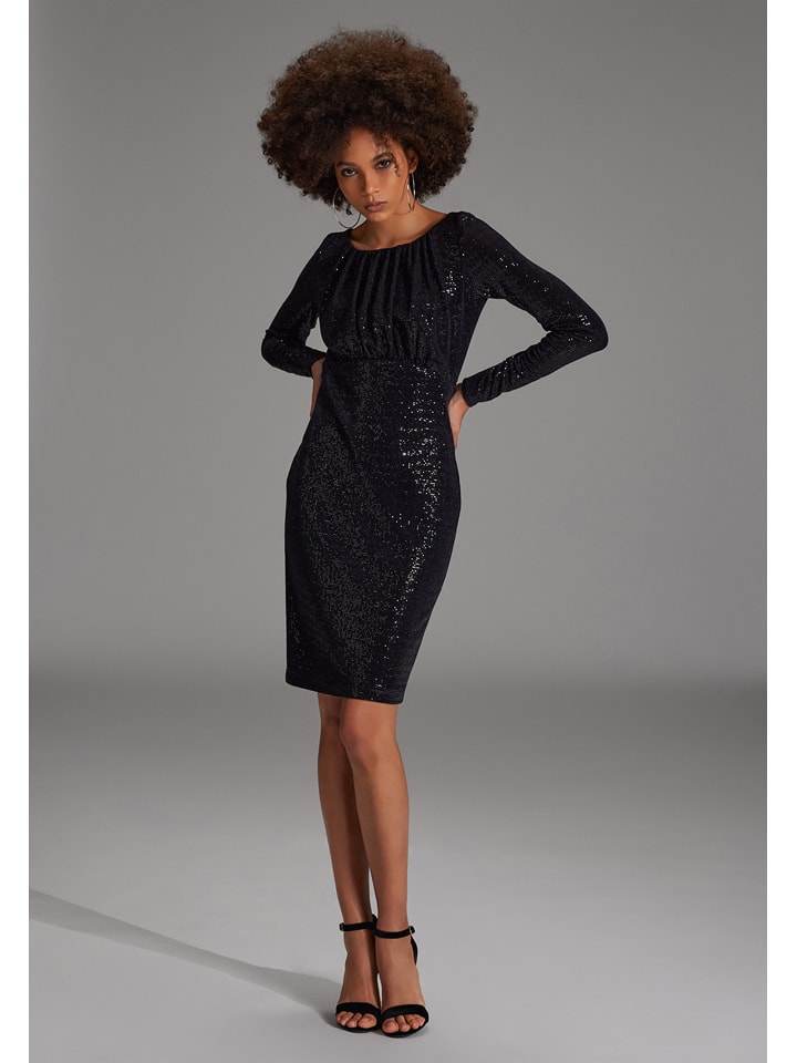 SWING Sukienka w kolorze czarnym rozmiar: 34