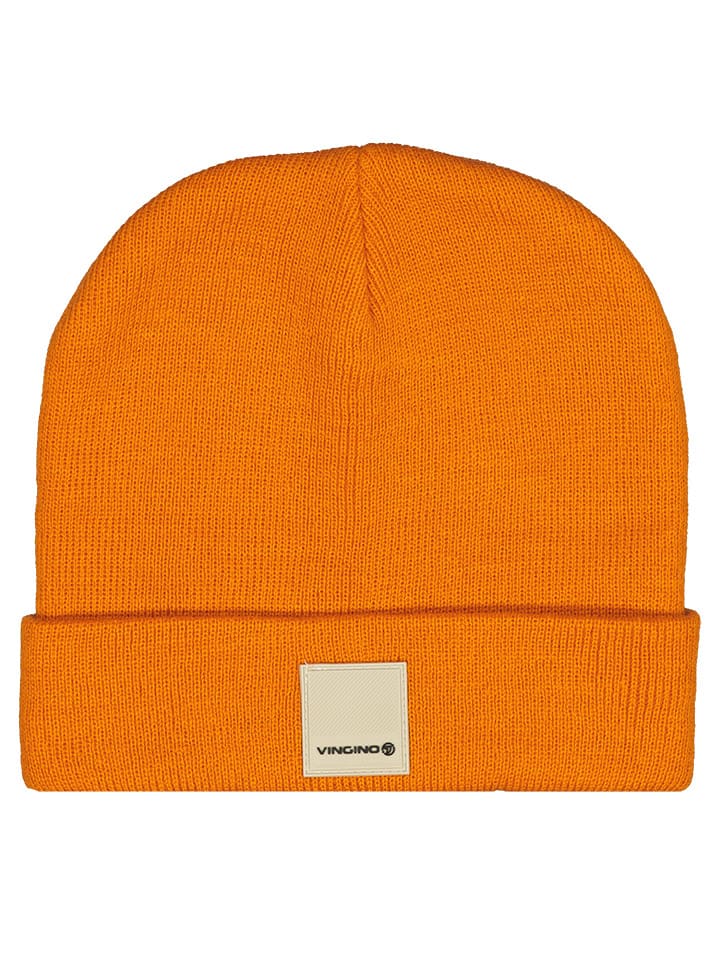 Vingino Czapka "Vicco" w kolorze jasnobrązowym rozmiar: 122-140