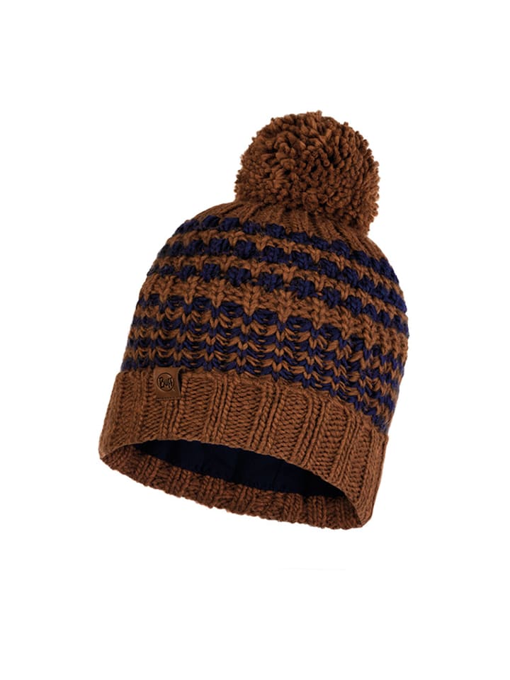 Buff Czapka w kolorze brązowo-niebieskim rozmiar: onesize