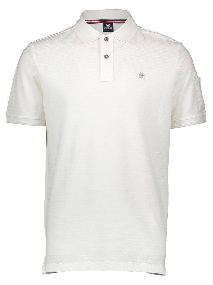Lerros Koszulka polo w kolorze białym rozmiar: XL