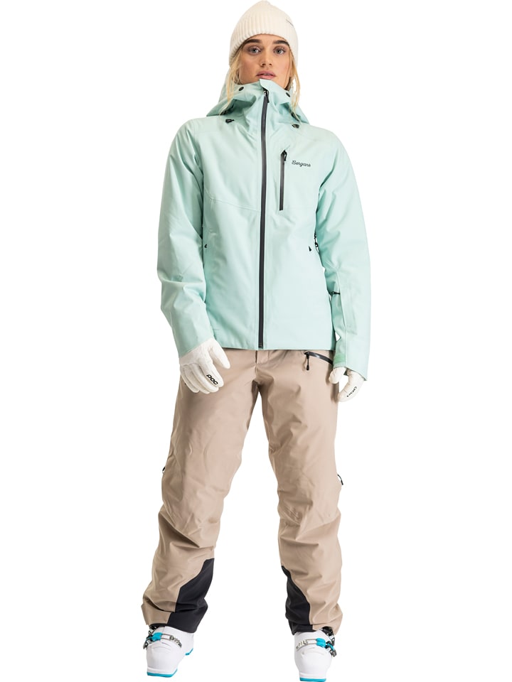 Bergans Kurtka narciarska "Oppdal" w kolorze zielonym rozmiar: XS