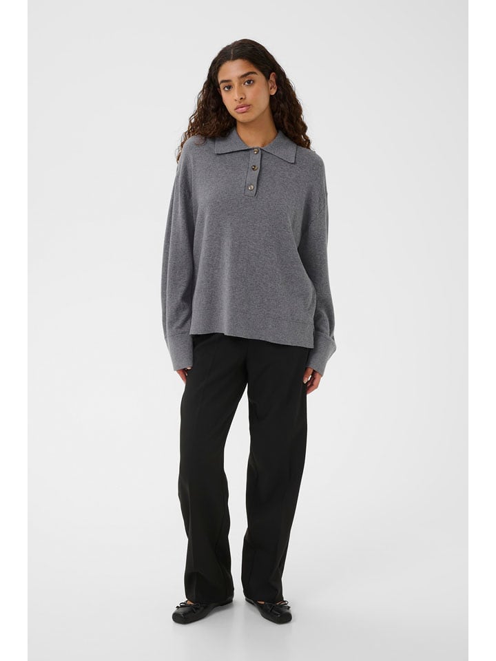 Soaked in Luxury Sweter w kolorze szarym rozmiar: XS