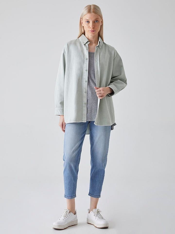 LTB Koszula w kolorze turkusowym rozmiar: L