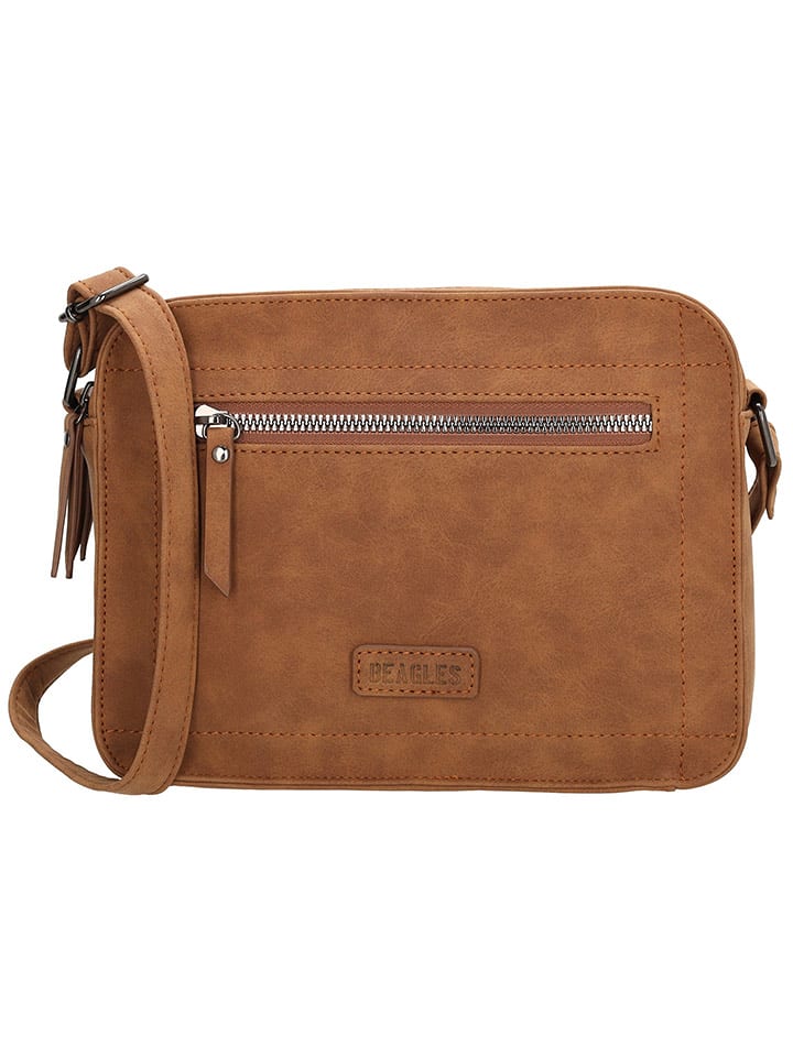 Beagles Torebka "Cabrera" w kolorze jasnobrązowym - 22 x 19 x 7 cm rozmiar: onesize