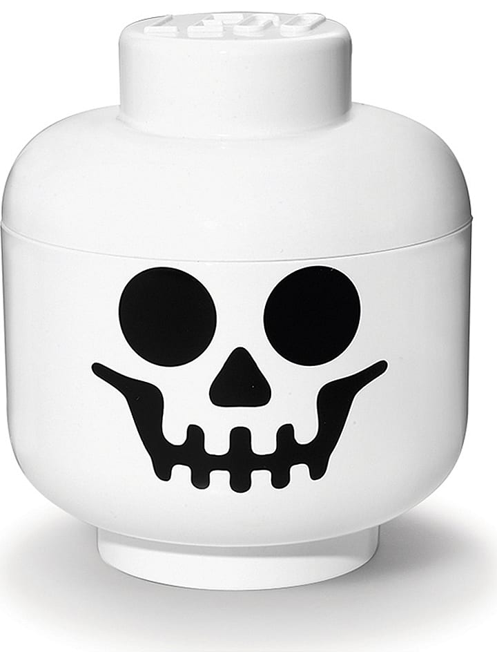 LEGO Pojemnik "Skeleton" w kolorze białym - wys. 18,5 x Ø 16 cm rozmiar: onesize