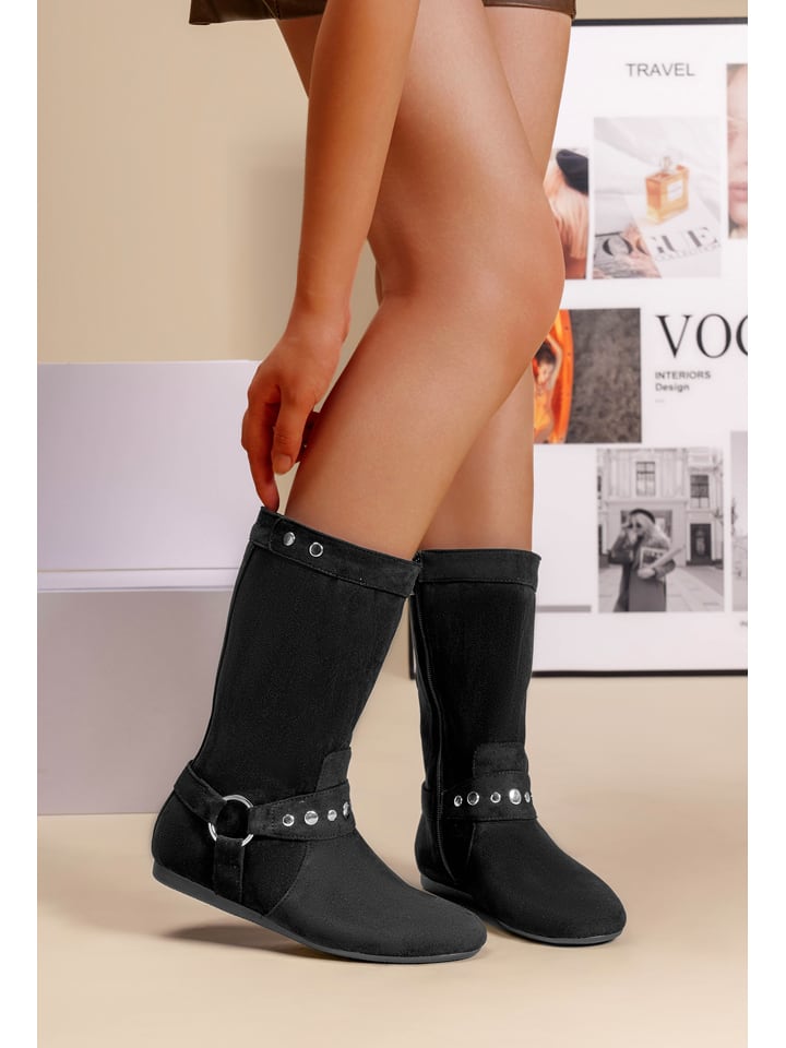 C'M Botki w kolorze czarnym rozmiar: 36