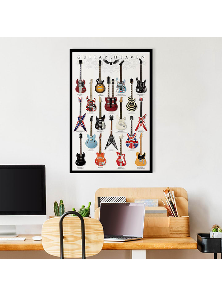 Orangewallz Druk artystyczny "Guitar Heaven" rozmiar: 60x90 cm