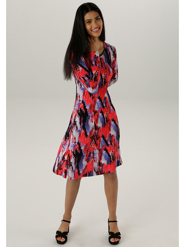 Aniston Sukienka w kolorze fioletowo-czerwonym rozmiar: 38