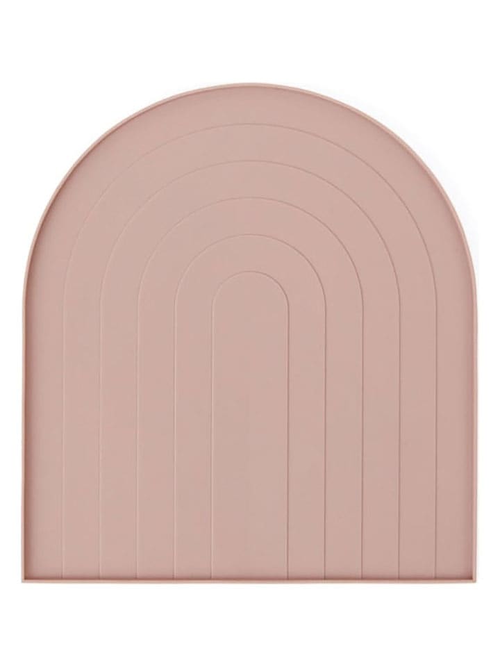 OYOY living design Mata ociekowa w kolorze jasnoróżowym do naczyń - 40 x 36 cm rozmiar: onesize