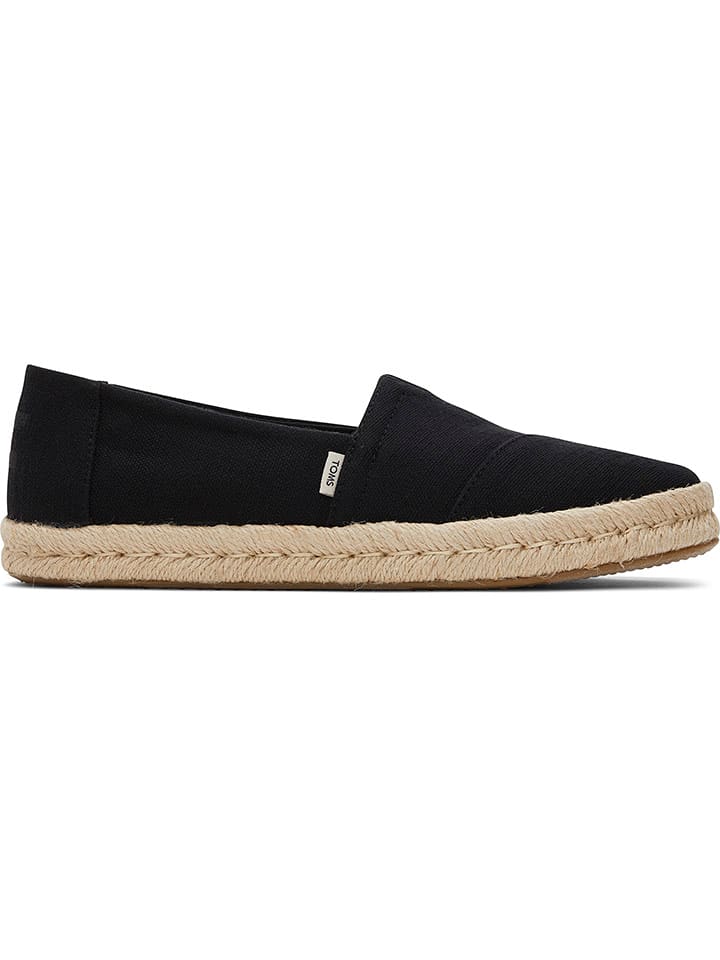 TOMS Espadryle w kolorze czarnym rozmiar: 37