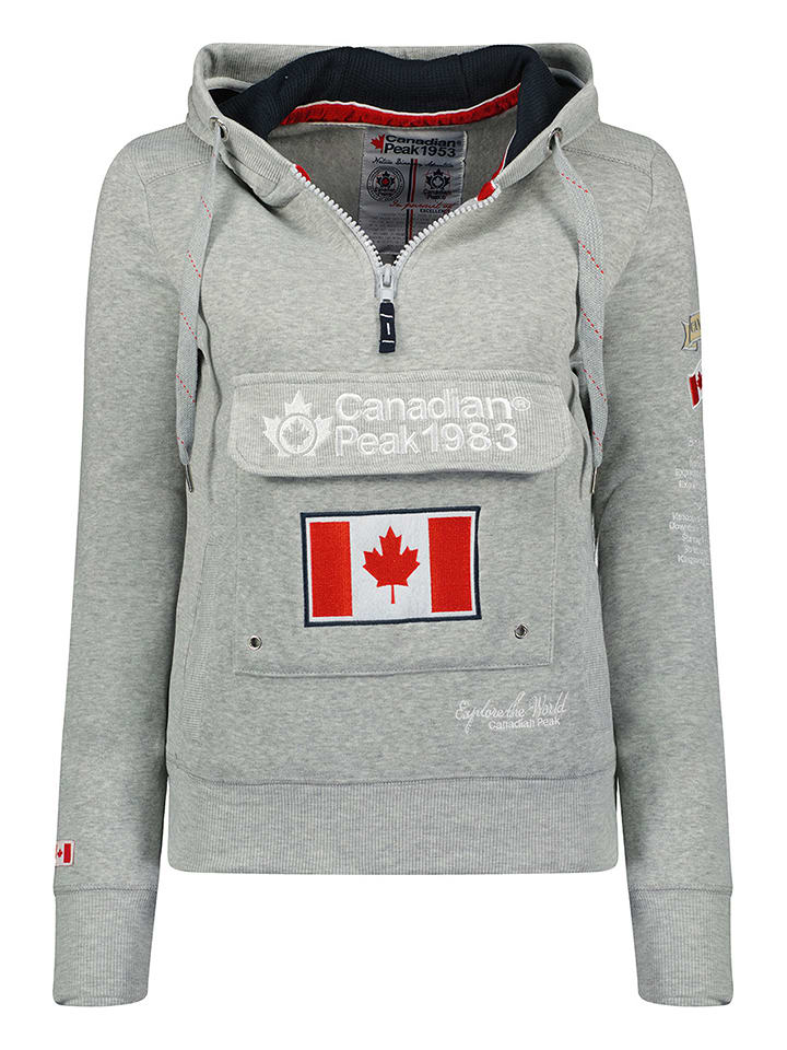 Canadian Peak Bluza "Gyrelle" w kolorze szarym rozmiar: XL