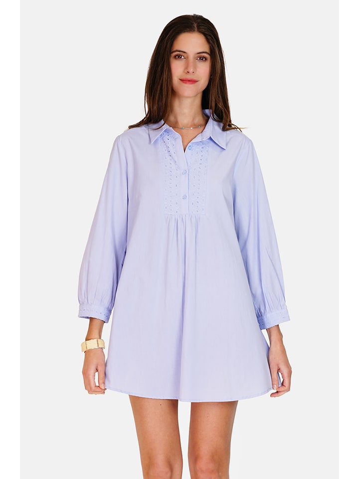 ASSUILI Sukienka w kolorze błękitnym rozmiar: 34