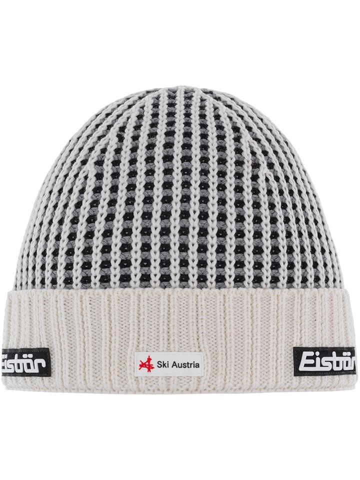 Eisbär Czapka "Flow" w kolorze czarno-kremowo-szarym rozmiar: onesize