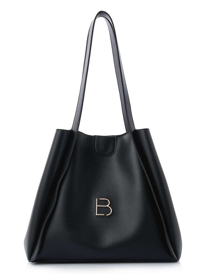 Lucky Bees Torebka "Loretta" w kolorze czarnym - 34 x 30 x 15 cm rozmiar: onesize