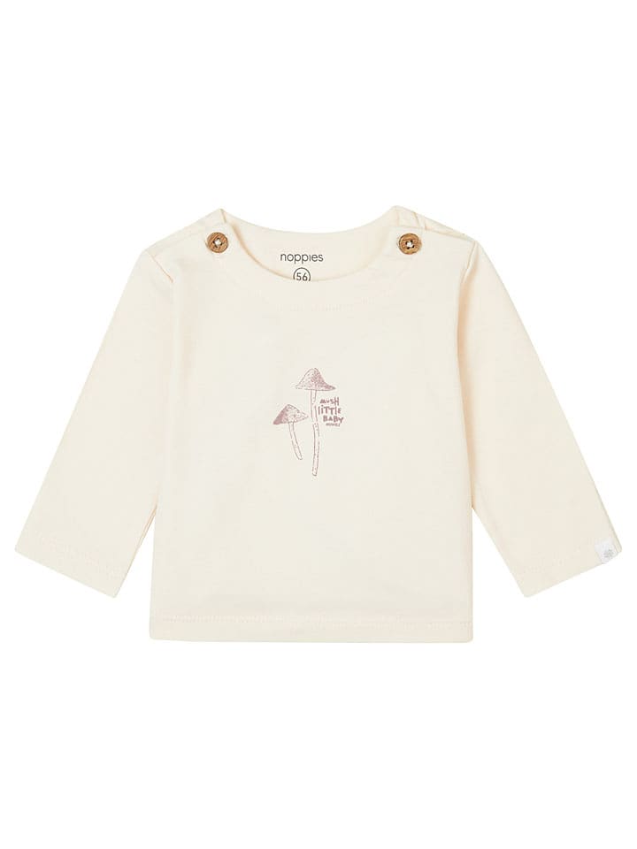 Noppies Koszulka "Grambois" w kolorze kremowym rozmiar: 62