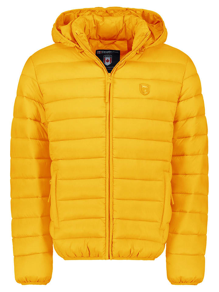 Canadian Peak Kurtka pikowana "Amitaleak" w kolorze żółtym rozmiar: 3XL