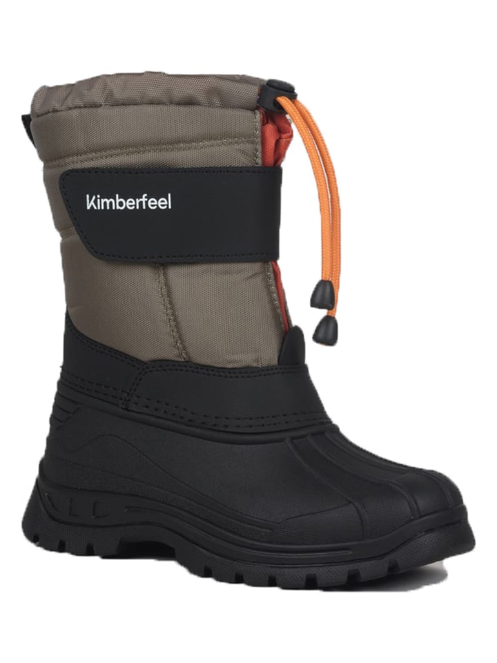 Kimberfeel Kozaki zimowe "Kayden" w kolorze zielono-czarnym rozmiar: 45/46