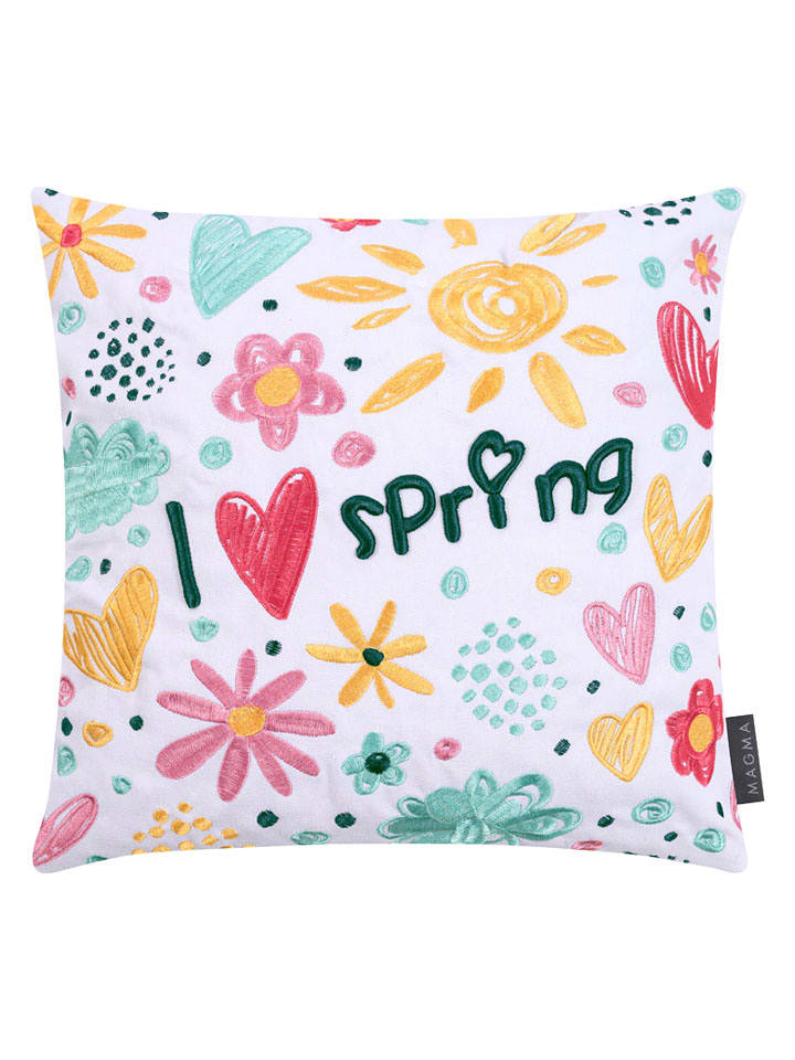 Magma Heimtex Poszewka "Lucie" ze wzorem na poduszkę - 40 x 40 cm rozmiar: onesize