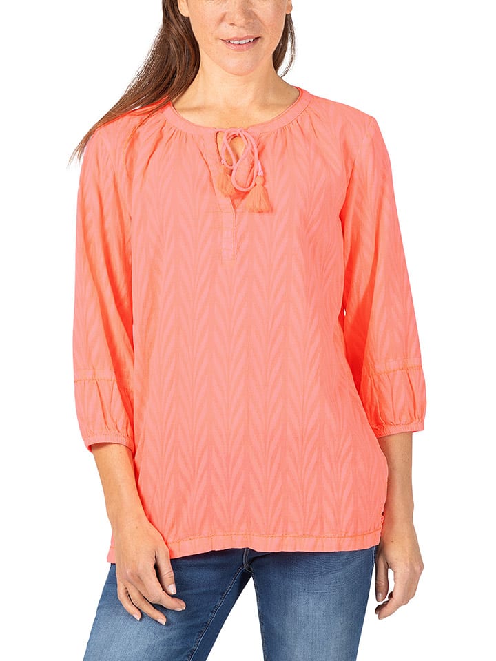 Timezone Bluzka w kolorze jasnoróżowym rozmiar: L