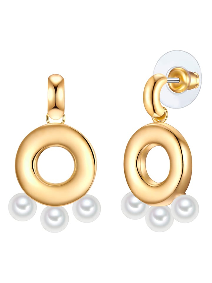 Yokoamii Pozłacane kolczyki-wkrętki rozmiar: onesize