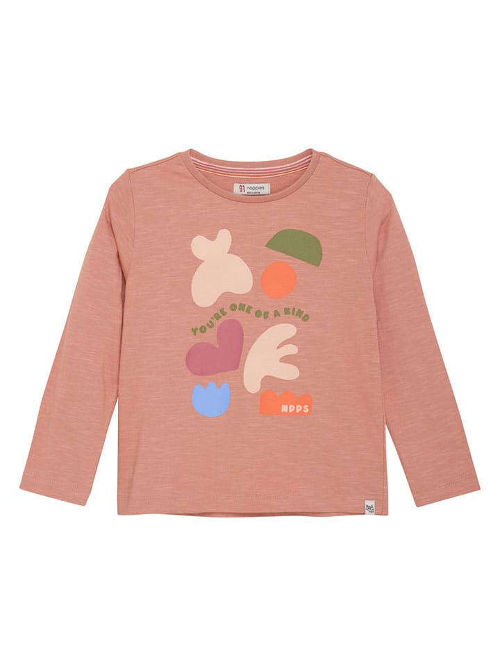 Noppies Koszulka "Pinson" w kolorze pomarańczowym rozmiar: 104